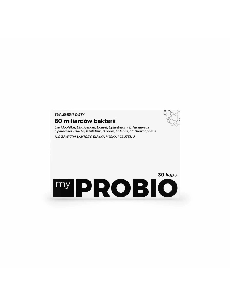 LABORELL Probiotic myProbio (Viackmeňové probiotikum s prebiotikom) 30 kapsúl