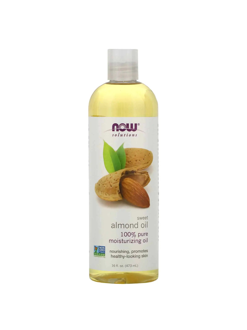 NOW SOLUTIONS Mandľový olej Pure 473 ml