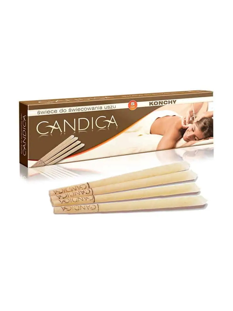 AURA HERBALS CANDICA Ušné sviečky 5 párov