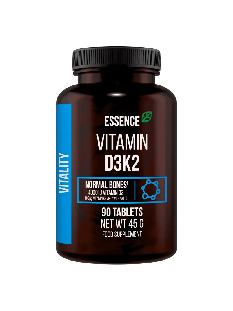 ESSENCE Vitamín D3K2 (vitamín D3, K2 MK7) 90 kapsúl