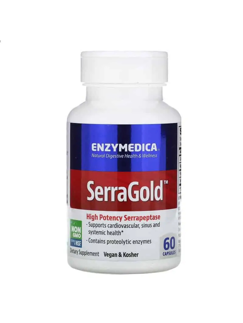 ENZYMEDICA SerraGold (serrapeptáza) 60 kapsúl