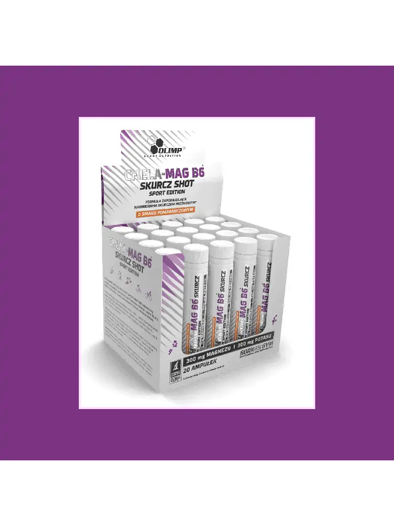 OLIMP Chela Mag B6 Shrink Shot 20 x 25ml Orange