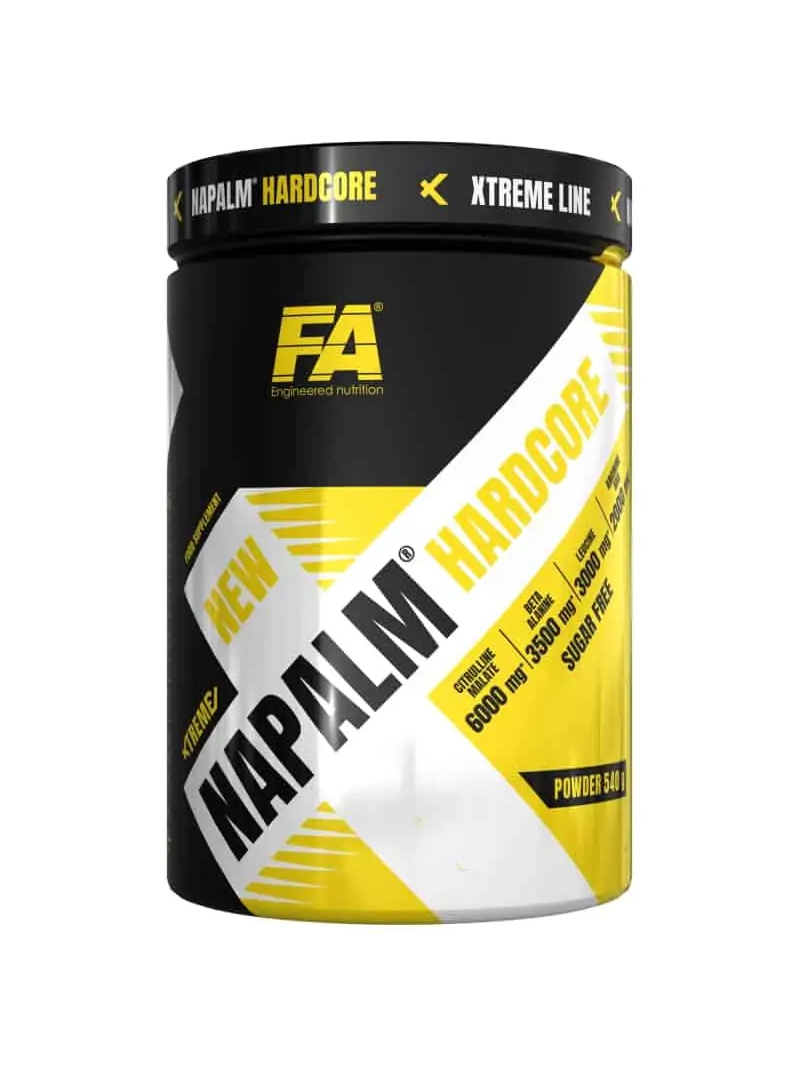 FA Nutrition Napalm Hardcore 540g pomaranč