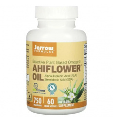 JARROW FORMULAS Ahiflower Oil 750 mg (Ahiflower Seed Oil) 60 vegánskych gélových kapsúl