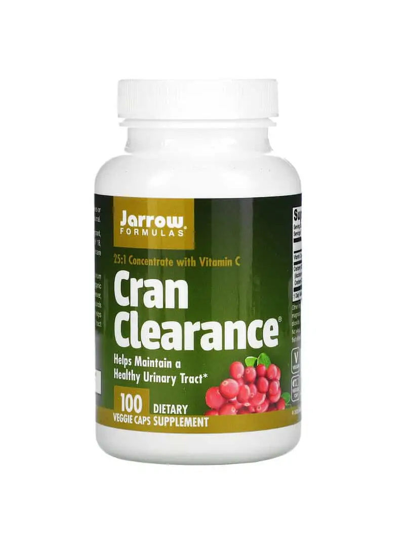 JARROW FORMULAS Cran Clearance (extrakt z brusníc, močové cesty) 100 kapsúl