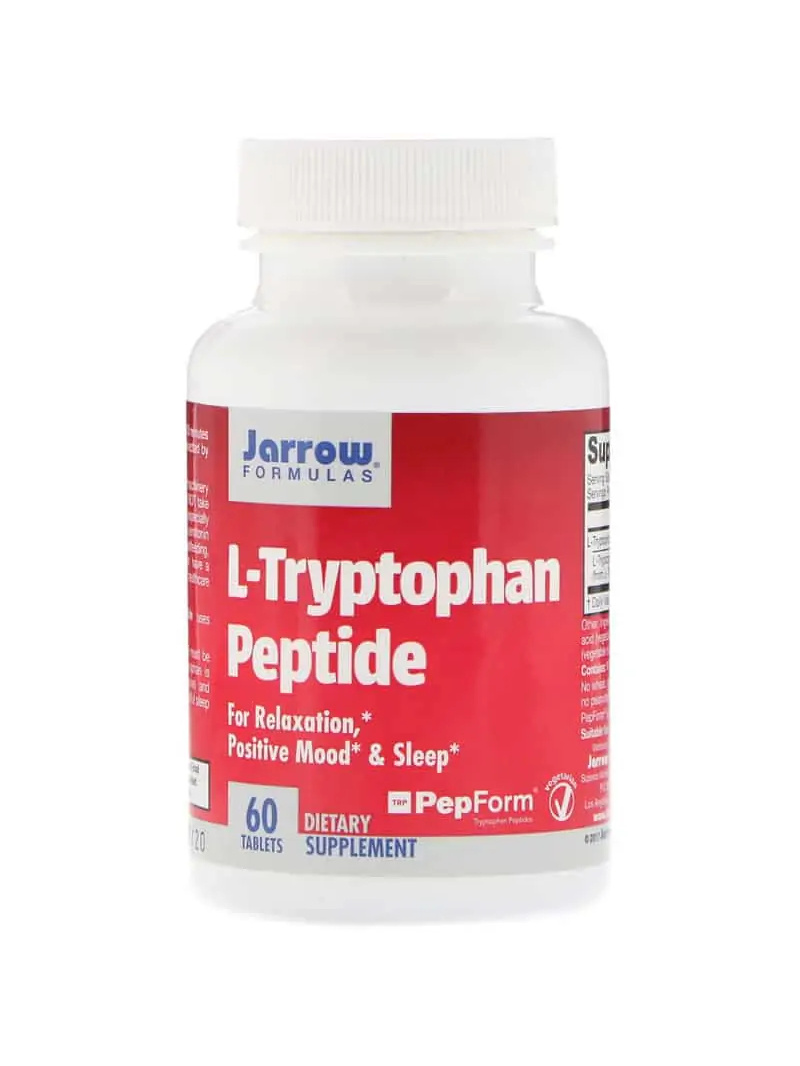 JARROW FORMULAS L-tryptofánový peptid (tryptofánové peptidy) 60 tabliet