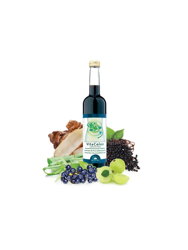 DR. JACOBS VitaColon (prebiotikum, kyselina mliečna) 500 ml