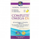 NORDIC NATURALS Complete Omega-D3 1000 mg 120 mäkkých gélov Citrón