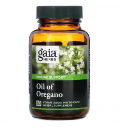 Gaia Herbs Olej z oregana 60 vegánskych tekutých kapsúl