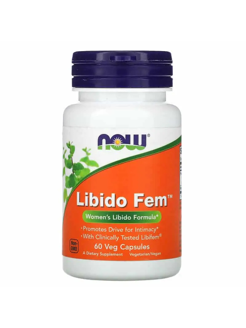 NOW FOODS Libido Fem™ (formula libida pre ženy) 60 vegetariánskych kapsúl