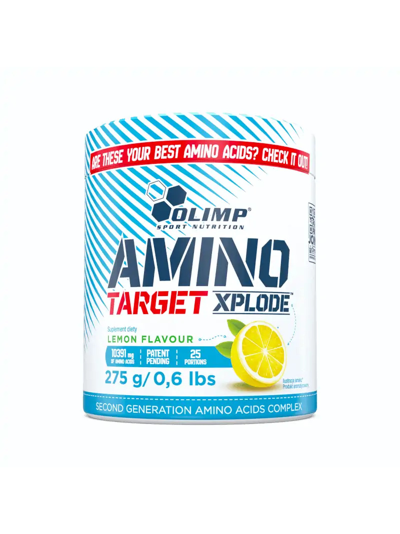 OLIMP Amino Target Xplode (komplex aminokyselín, regenerácia) 275 g citrón