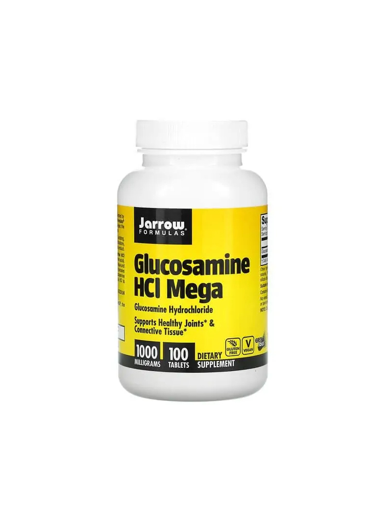JARROW FORMULAS Glukosamín HCI Mega 1000 mg (Glukosamín HCL) 100 tabliet