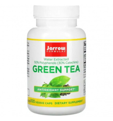 JARROW FORMULAS Zelený čaj 500 mg (zelený čaj) 100 vegetariánskych kapsúl