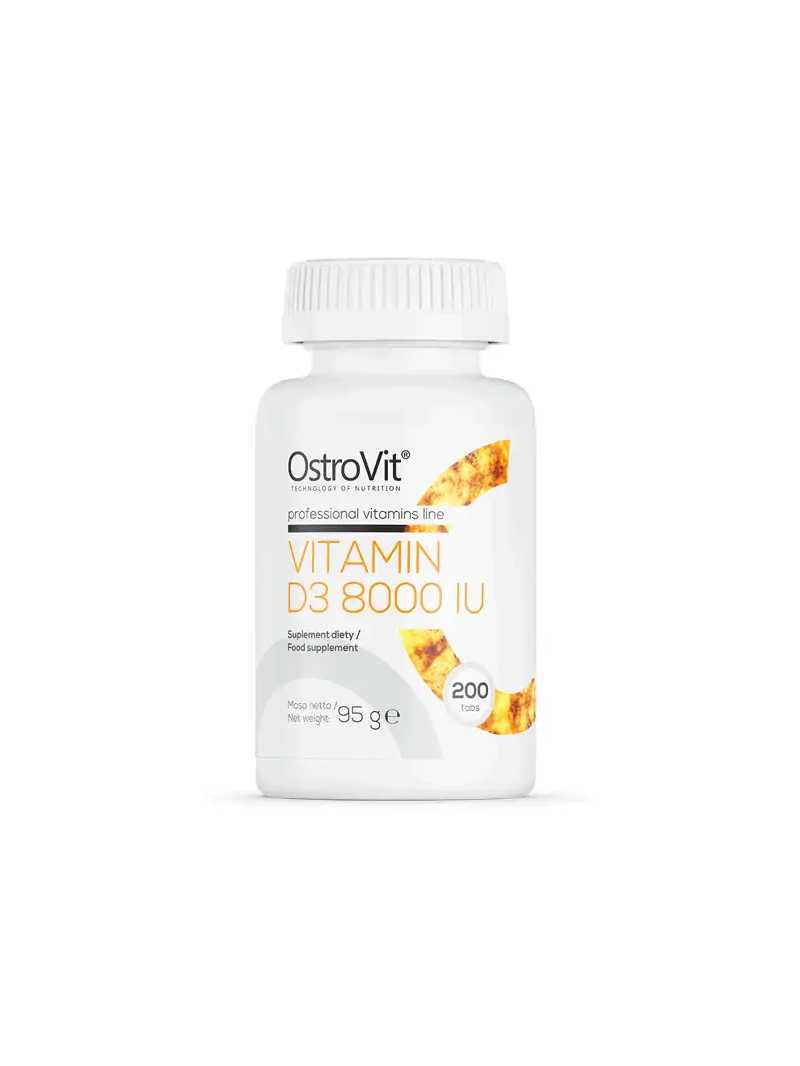 OSTROVIT Vitamín D3 8000IU 200 tabliet