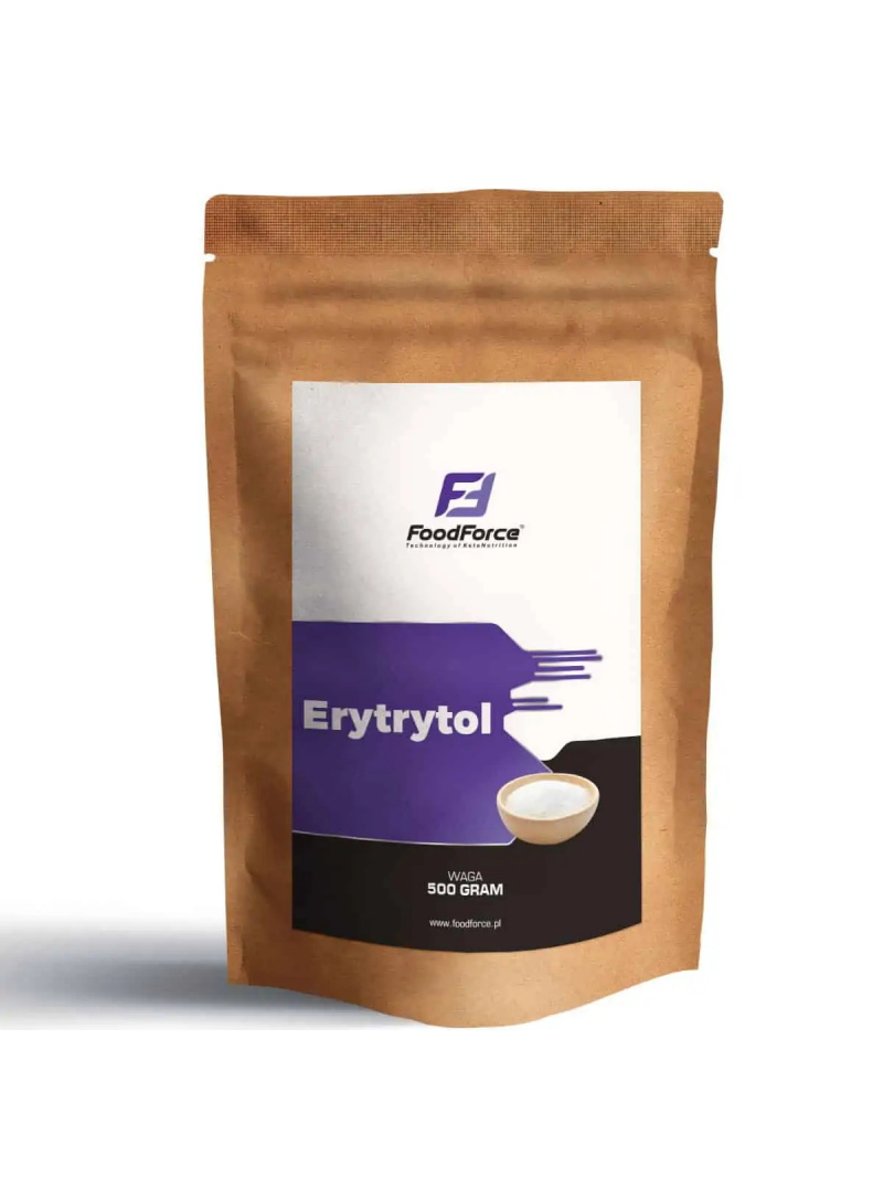 FOOD FORCE Erytritol (prírodné sladidlo) 500 g