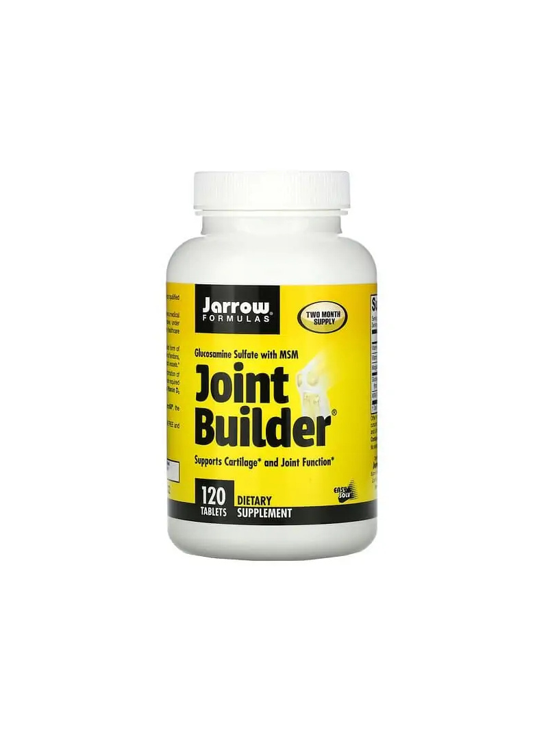JARROW FORMULAS Joint Builder Glukosamín sulfát s MSM (glukózamín sulfát s organickou sírou) 120 tabliet