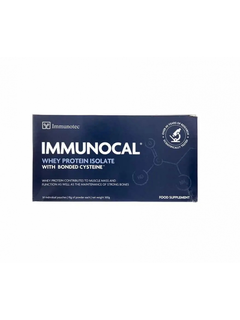 IMMUNOTEC Immunocal srvátkový proteínový izolát s viazaným cysteínom 30 vrecúšok