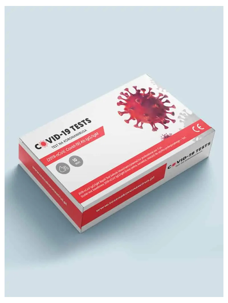 Testy na protilátky (účinnosť 98,9 %, testy na koronavírus (2019-nCoV, Covid-19) Ab IgG/IgM)
