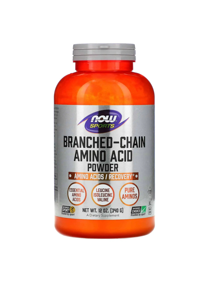 NOW SPORTS Amino Acid Powder (BCAA) 340g