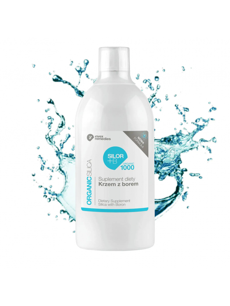 INVEX REMEDIES Kremík s bórom Silor+B Organic 1000ml