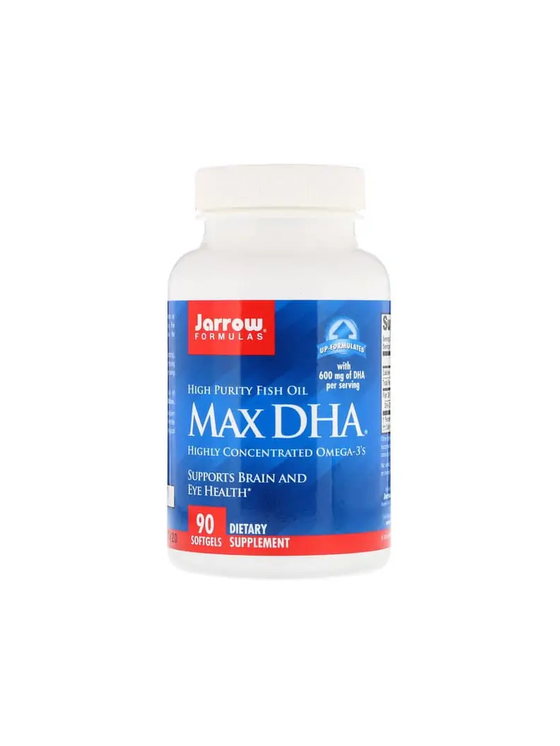 JARROW FORMULAS Max DHA 90 Gélové kapsuly