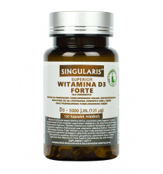 SINGULARIS Vitamín D3 Forte 4000IU Superior 120 mäkkých kapsúl