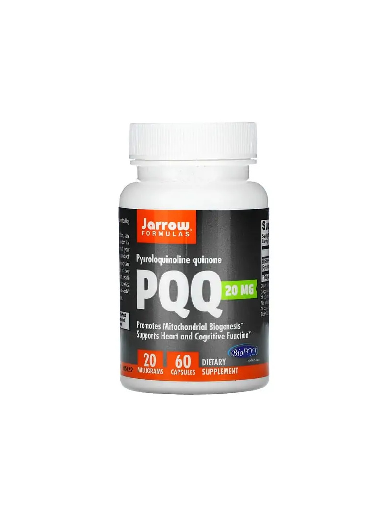 JARROW FORMULAS PQQ 20 mg (pyrolochinolín chinón disodná soľ) 60 kapsúl