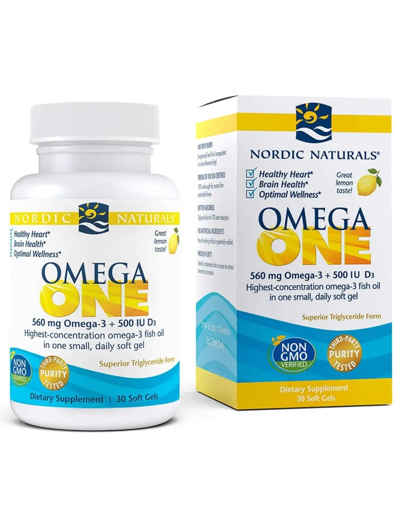 NORDIC NATURALS Omega ONE (Omega-3, EPA, DHA) 30 gélových kapsúl
