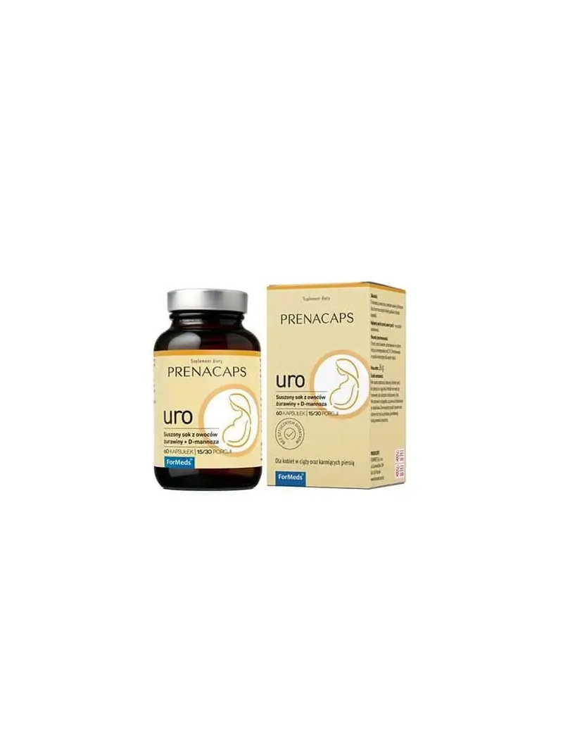 ForMeds PrenaCaps Uro (podpora dolných močových ciest) 60 kapsúl