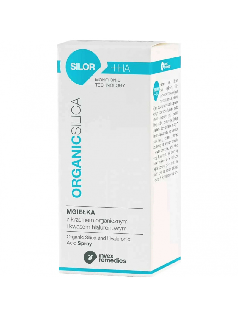 INVEX REMEDIES Hmla s organickým kremíkom a kyselinou hyalurónovou Silor+HA 100 ml