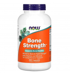 NOW FOODS Bone Strength™ (podpora zdravia kostí) 240 kapsúl