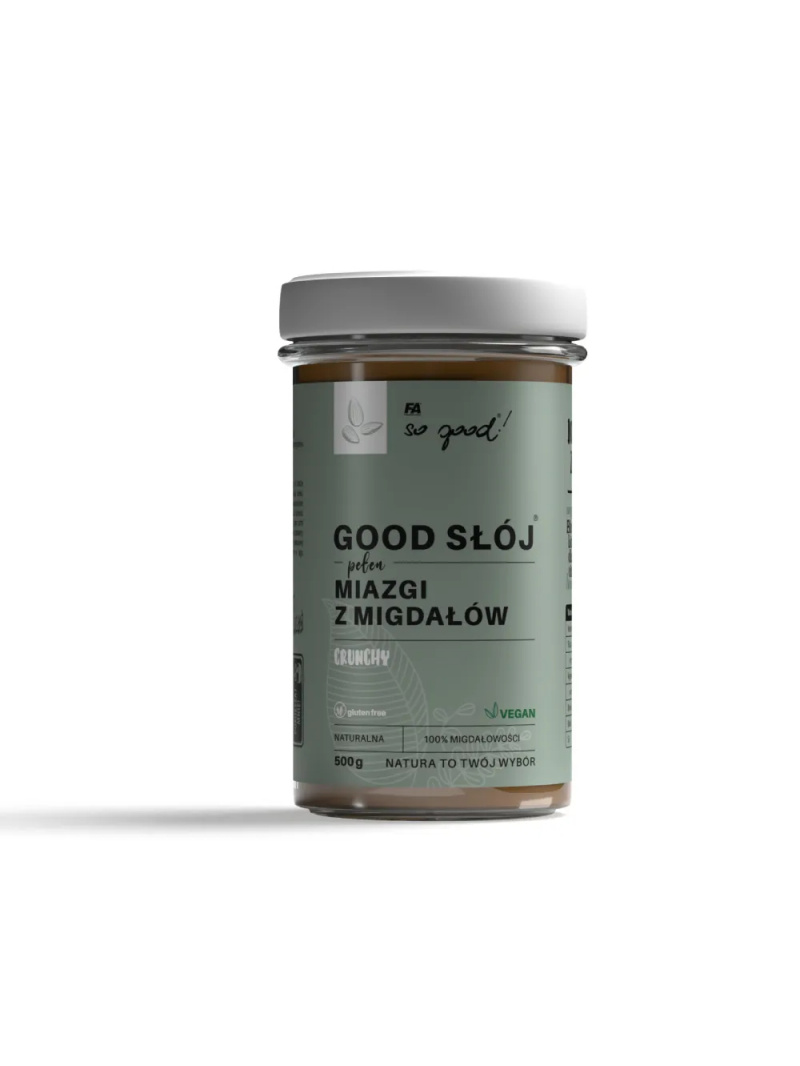 FA Výživa Tak dobre! DOBRÁ DŽEMA plná chrumkavej mandľovej dužiny 500g