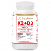 ALTO PHARMA Vitamín K2 + D3 (K2 MK7 s NATTO D3 4000 IU) 60 mäkkých kapsúl