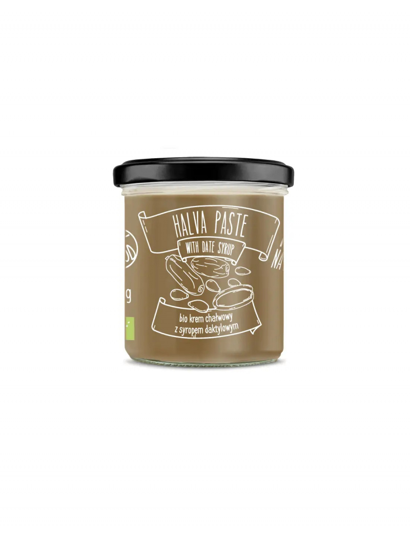 DIÉTNO-FOOD BIO Halva smotana s datľovým sirupom 300g