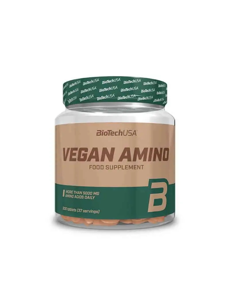 BIOTECH USA Vegan Amino (Vegan Amino Acids) 300 vegánskych tabliet