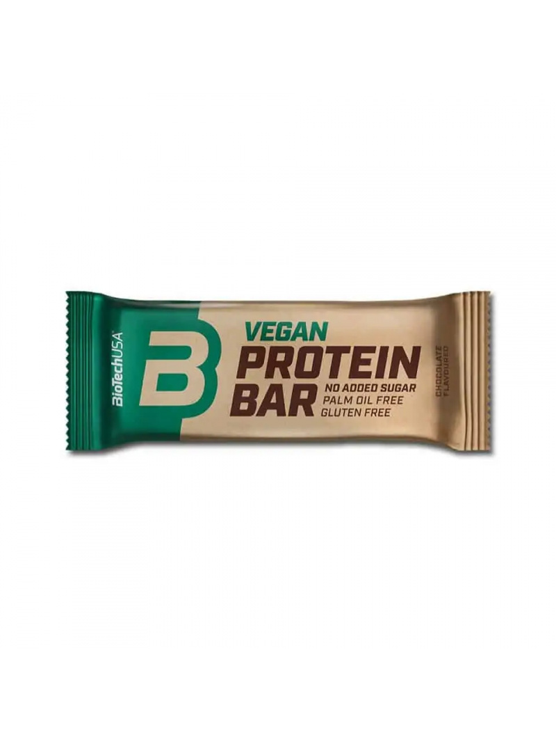 BIOTECH USA Vegánska proteínová tyčinka 50g čokoláda