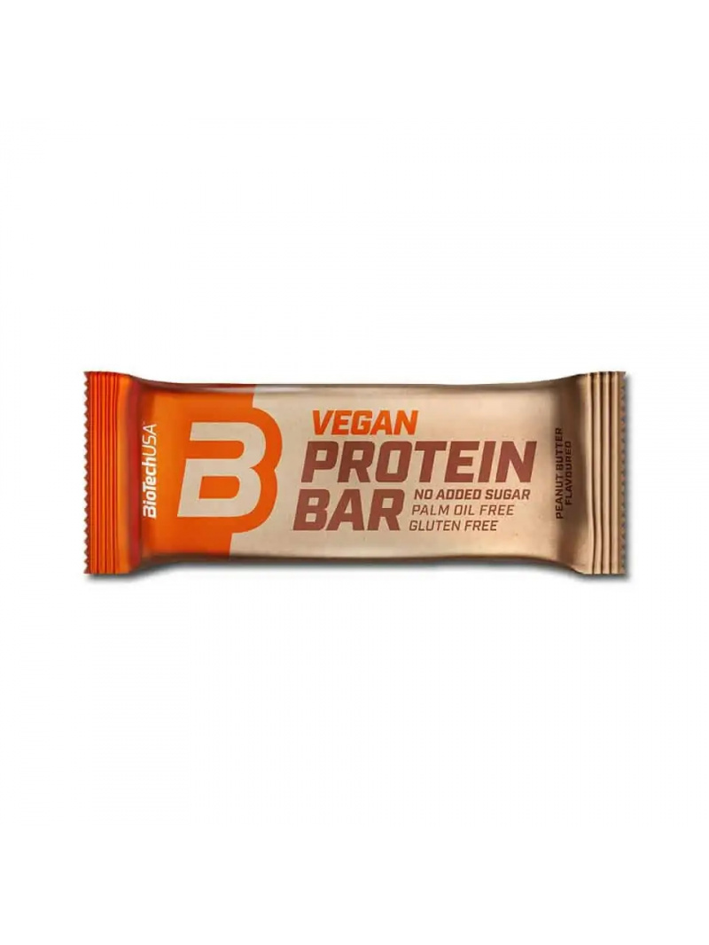 BIOTECH USA Vegan Protein Bar 50g Arašidové maslo