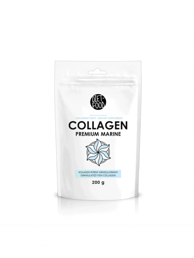 DIET-FOOD Collagen Premium Marine (rybí kolagén) 200g