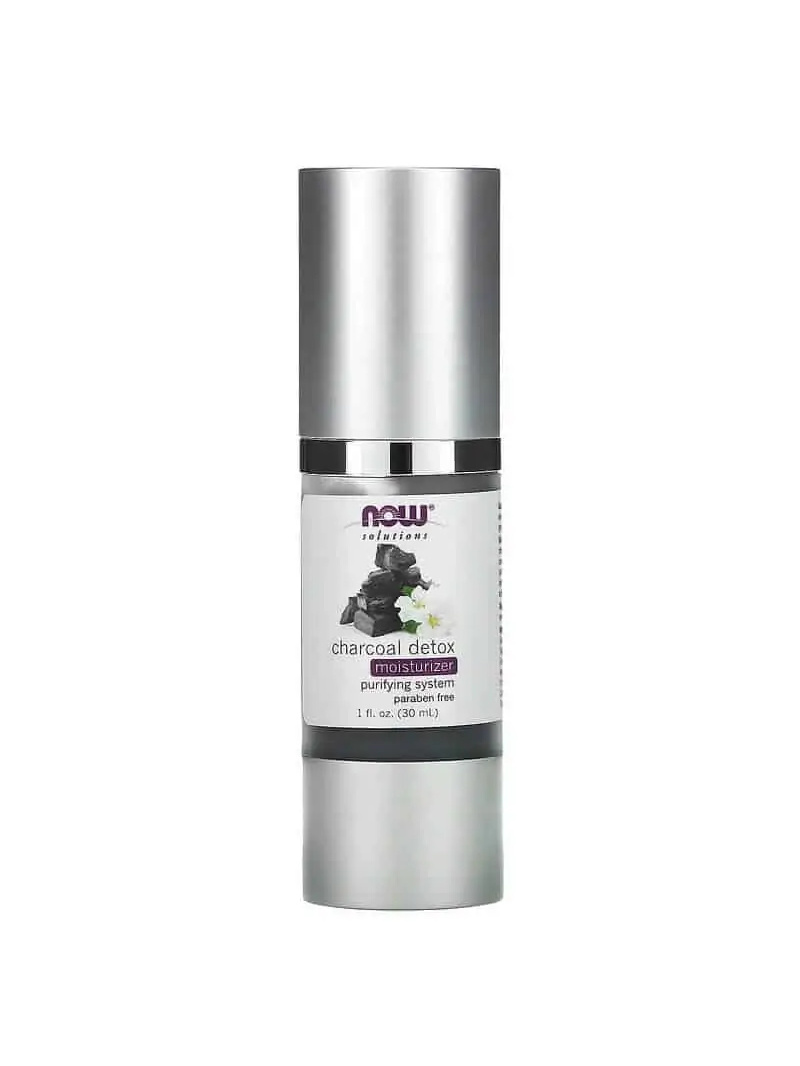 NOW SOLUTIONS Charcoal Detox Moisturizer (hydratačný krém s aktívnym uhlím) 30 ml