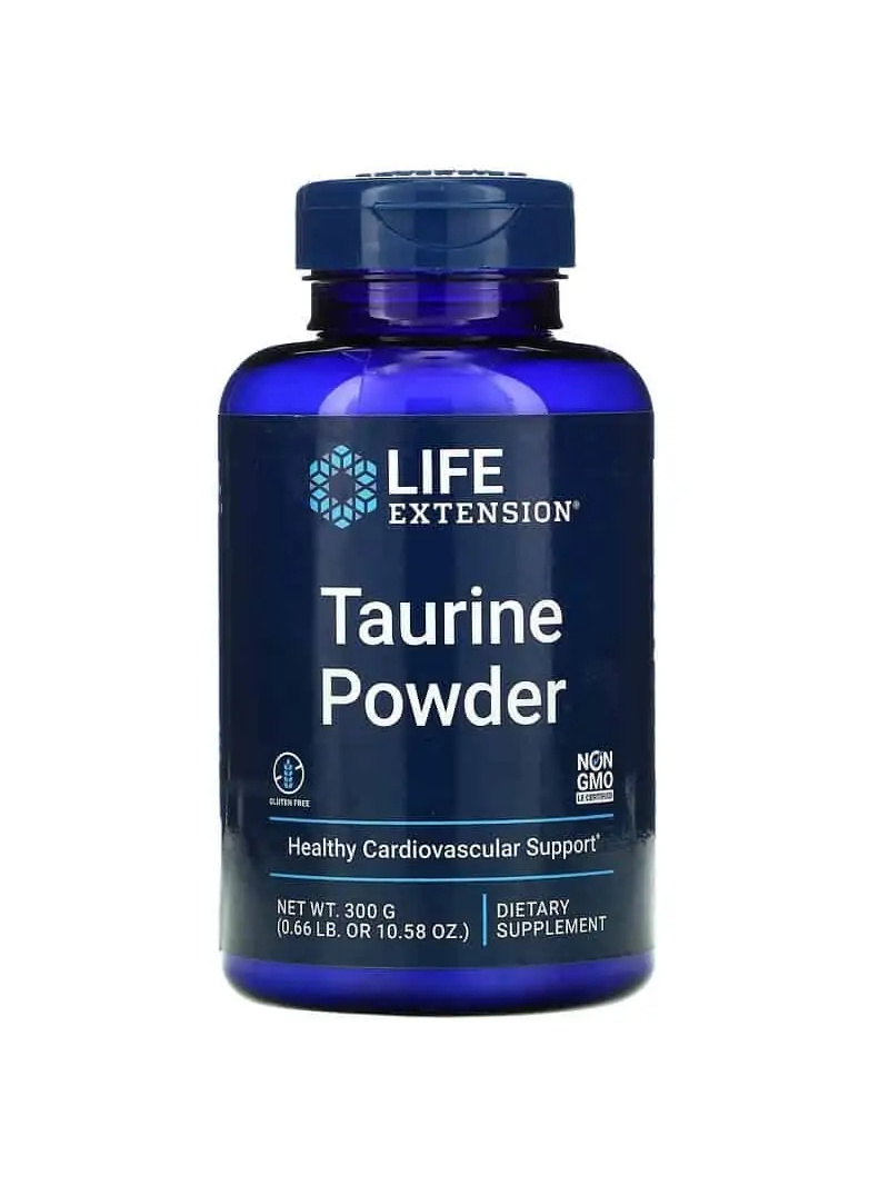 LIFE EXTENSION L-Taurine Powder (Taurín) 300g