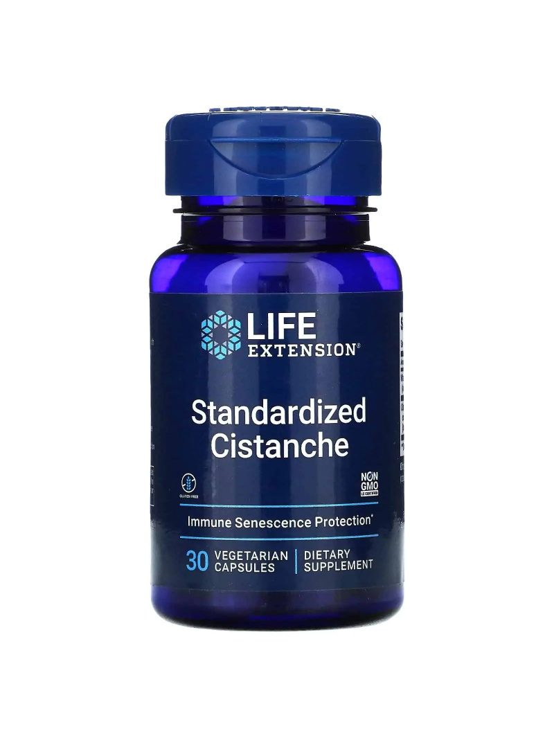 PREDĹŽENIE ŽIVOTA Štandardizovaná Cistanche (podpora imunity) 30 vegetariánskych kapsúl