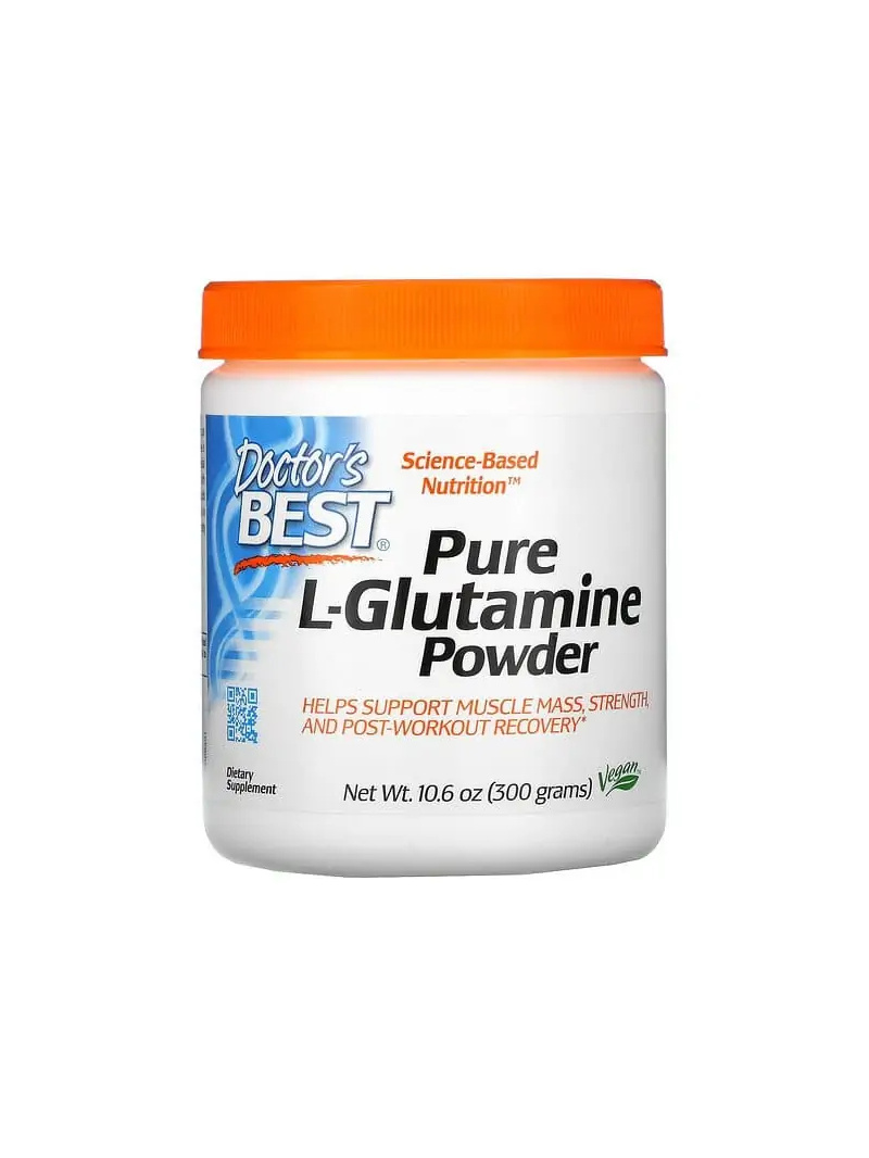 Doctor's Best Pure L-Glutamine Powder (L-glutamine) 300g