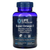 LIFE EXTENSION Super Omega-3 EPA/DHA so sezamovými lignanmi a olivovým extraktom 60 gastrorezistentných gélových kapsúl