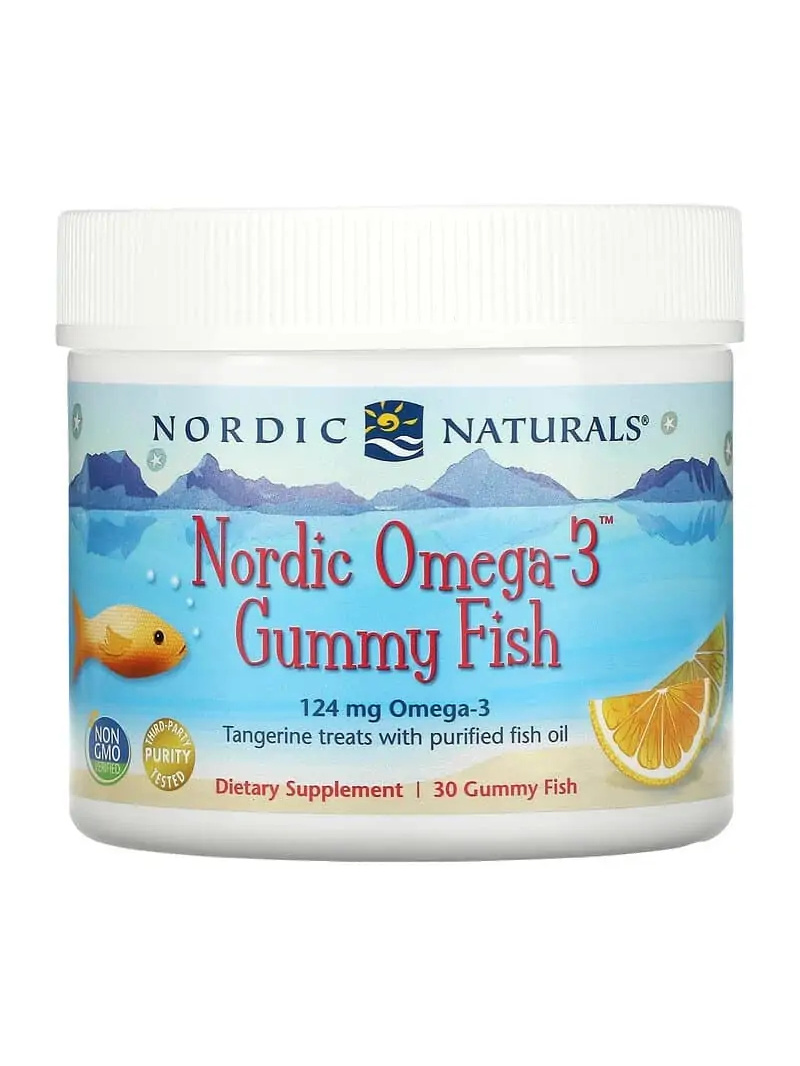 NORDIC NATURALS Nordic Omega-3 Gummies 124 mg 30 Gummies Mandarin