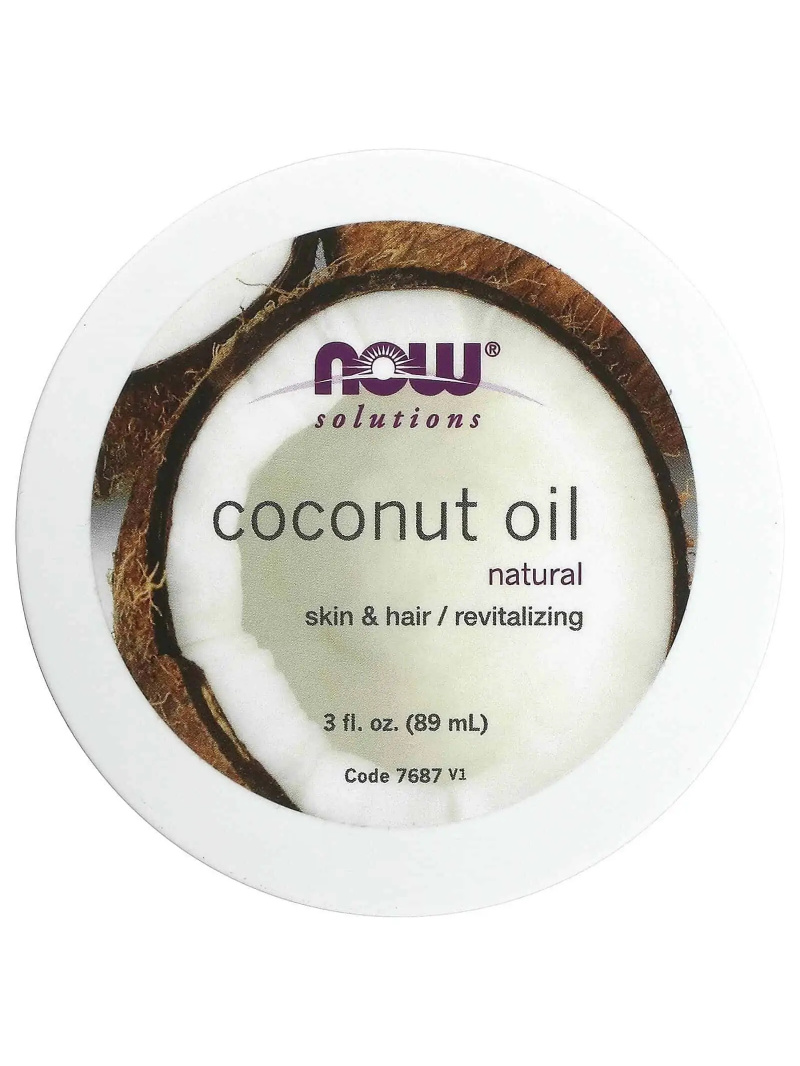 NOW SOLUTIONS Kokosový olej prírodný 89 ml