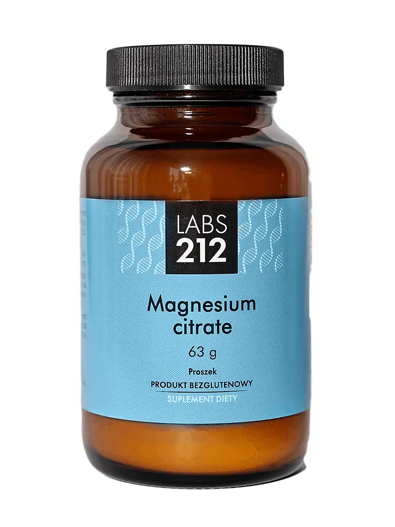 LABS212 Magnézium citrát (magnézium citrát) 63g