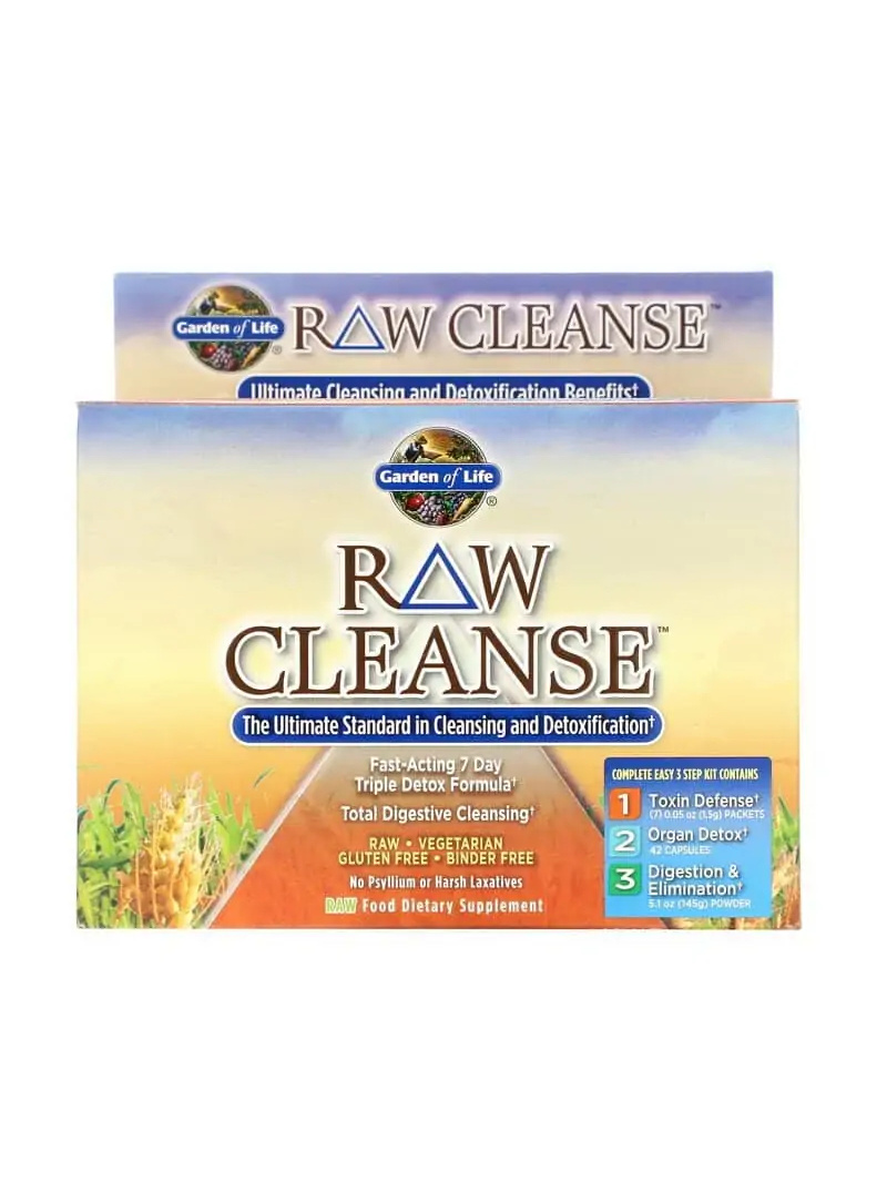 GARDEN OF LIFE RAW Cleanse (detoxikácia tela) 7-dňová sada