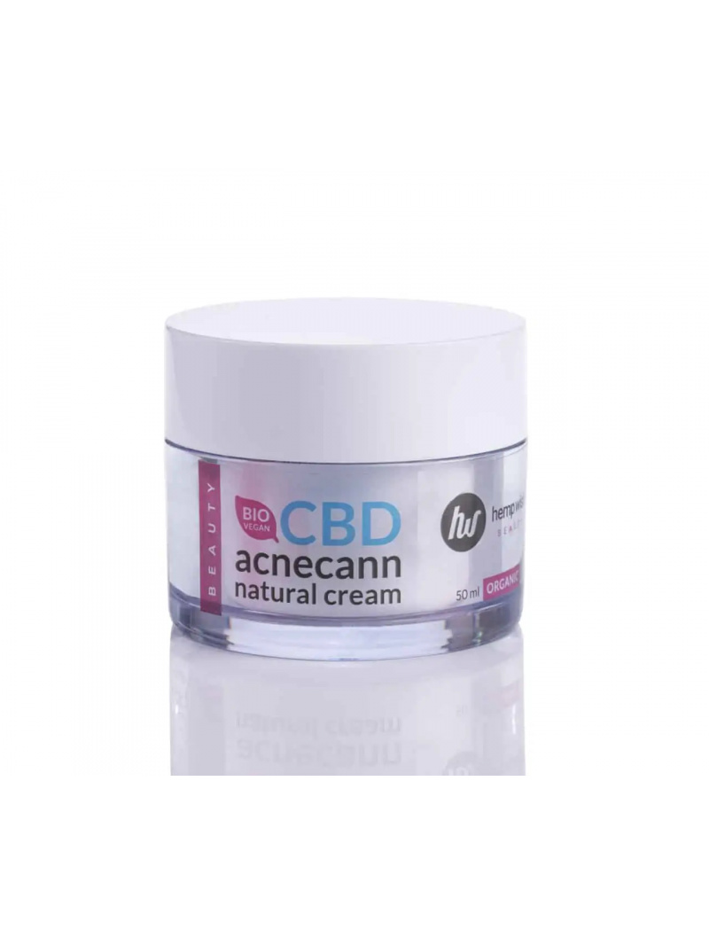 HempWish Acnecann krém proti akné 50 ml