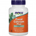 NOW FOODS Coral Calcium Plus (horčík, zdravie kostí) 100 mäkkých gélov