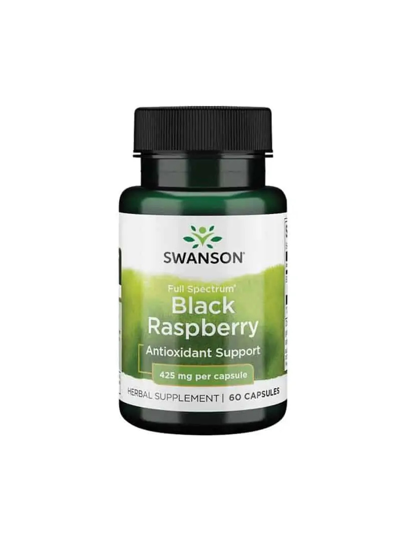 SWANSON Full Spectrum Black Raspberry (antioxidant) 60 kapsúl